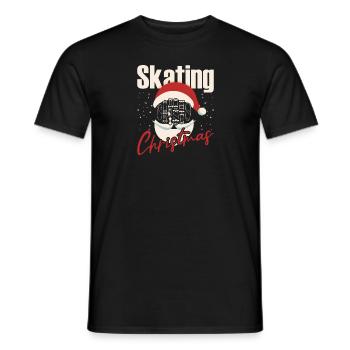 Skateboard Art Pour Garçons Filles Hommes Skateboard Cadeaux - T-shirt homme - noir - Devant - AI Model Male 178 light (178cm)