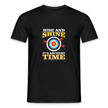 Archerie - T-shirt homme - noir - Devant - AI Model Male 178 light (178cm)