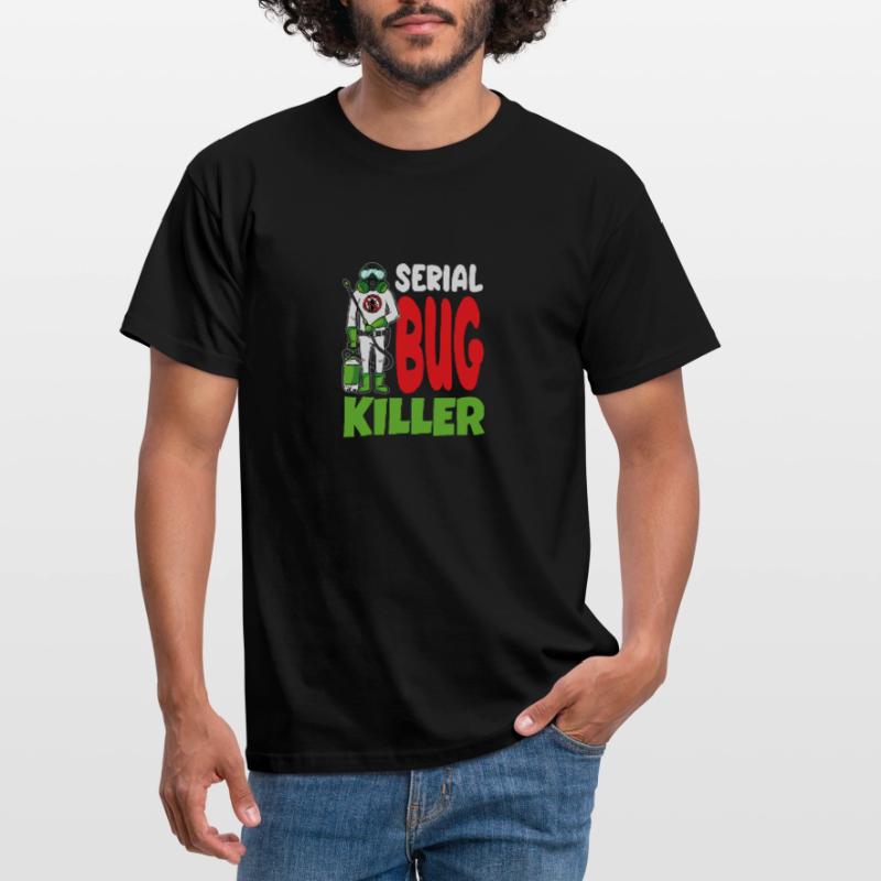 Funny Exterminator Serial Bug Killer Men's T-Shirt