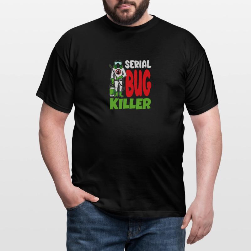Funny Exterminator Serial Bug Killer Men's T-Shirt
