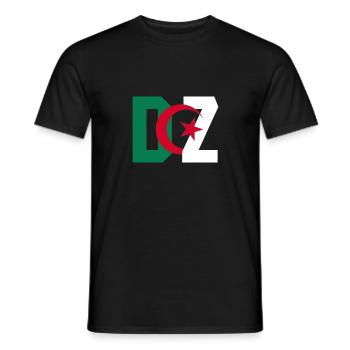 DZ - T-shirt homme - noir - Devant - AI Model Male 178 light (178cm)