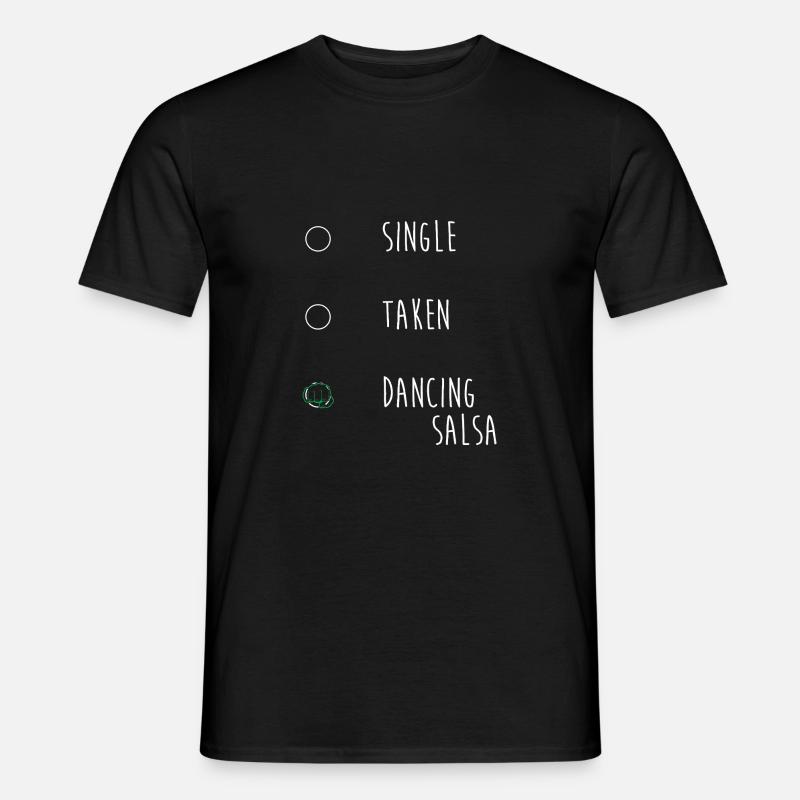 Danseuse de salsa Danseuse - T-shirt homme - noir