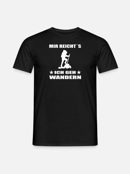 Wandern - Männer T-Shirt - Schwarz