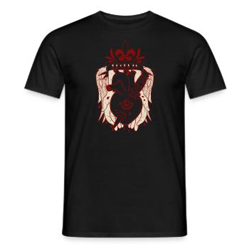 Regrets heart idée de cadeau de fleur de lis coeur - T-shirt homme - noir - Devant - AI Model Male 178 light (178cm)