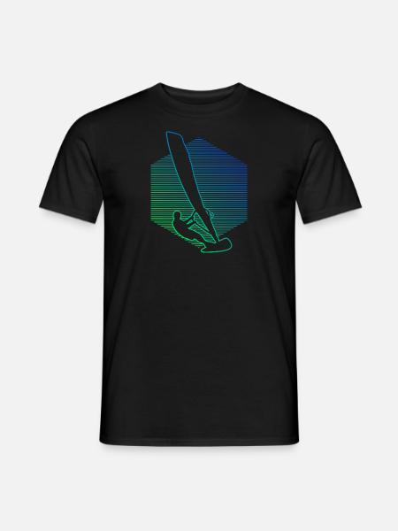 Femmes Surf Hommes Windsurf Windsurf Windsurf Windsurf - T-shirt homme - noir