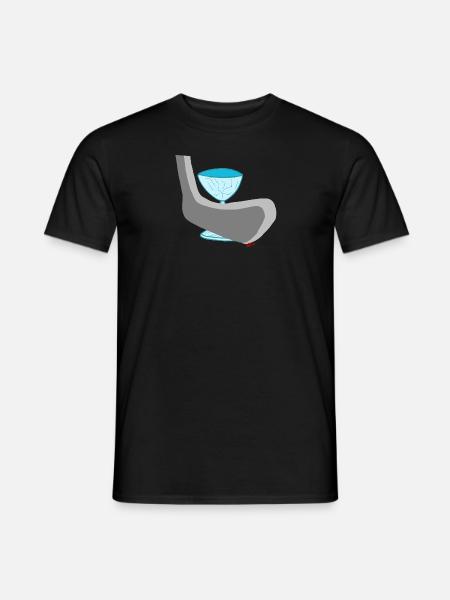 Die Zerbrechlichen - Männer T-Shirt - Schwarz