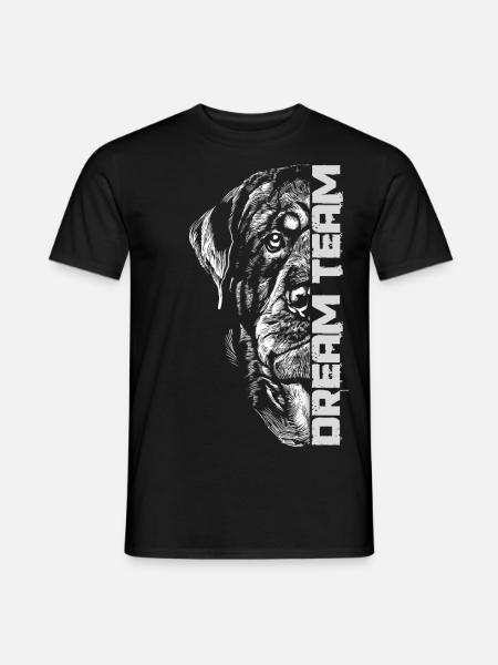 Rottweiler Dream Team - Men's T-Shirt - black