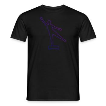 Fitness Krafttraining Aerobic Körpergymnastik - Männer T-Shirt - Schwarz - Vorne - AI Model Male 178 light (178cm)