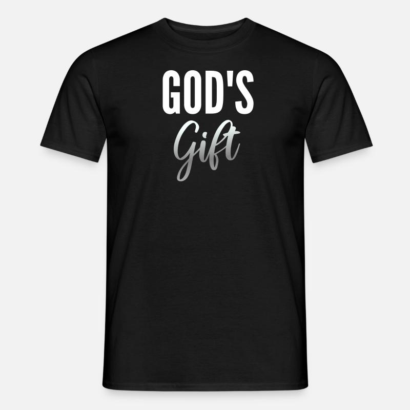 Geschenk Gottes - Männer T-Shirt - Schwarz