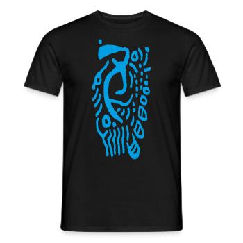 Wikinger Tribal - Männer T-Shirt - Schwarz - Vorne - AI Model Male 178 light (178cm)
