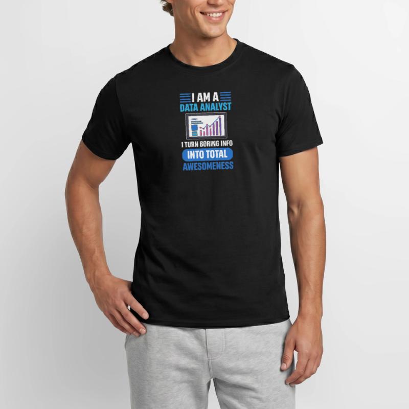 Data Engineer Data Processing Data Science Men's T-Shirt