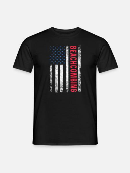 Beachcombing - Men's T-Shirt - black