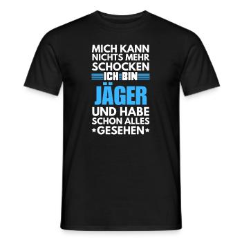 Non-Shockable Hunter - Men's T-Shirt - black - Front - AI Model Male 178 light (178cm)