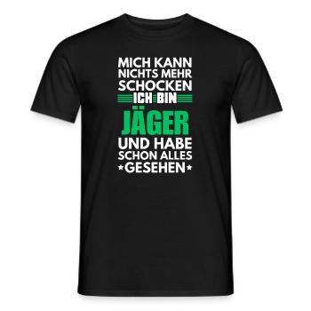 Non-Shockable Hunter - Men's T-Shirt - black - Front - AI Model Male 178 light (178cm)