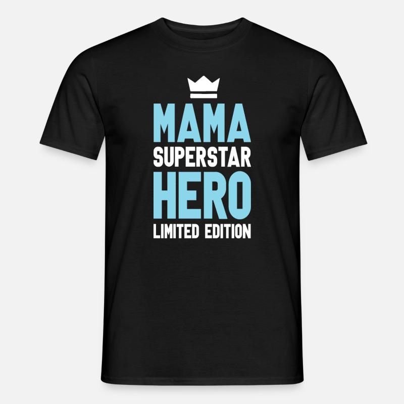 Mama Limited Edition Spruch - Männer T-Shirt - Schwarz