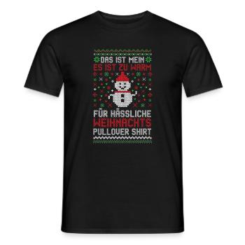 Weihnachtsmann Weihnachtszeit Weihnachts - Männer T-Shirt - Schwarz - Vorne - AI Model Male 178 light (178cm)