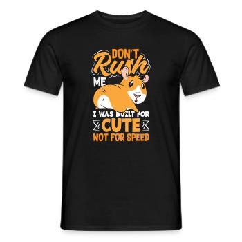 Wait for me, I've got little legs - Men's T-Shirt - black - Front - AI Model Male 178 light (178cm)