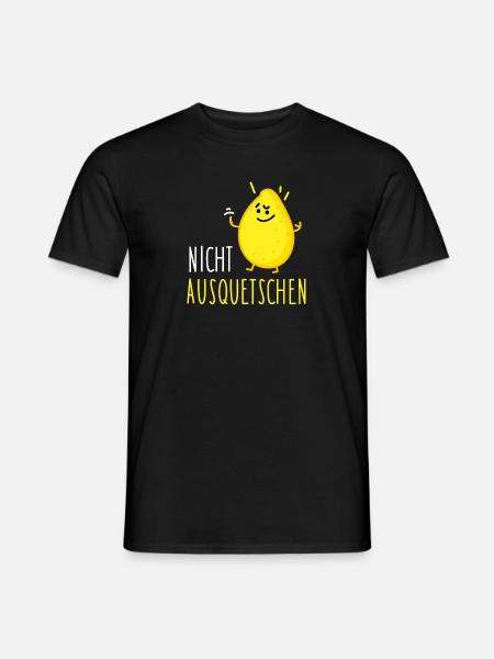Rebellion einer Zitrone - Männer T-Shirt - Schwarz
