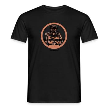 Ganz ruhig ... Handwerker - bayerischer Spruch - Männer T-Shirt - Schwarz - Vorne - AI Model Male 178 light (178cm)