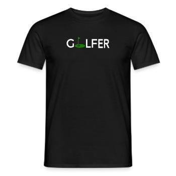 Golfer - Männer T-Shirt - Schwarz - Vorne - AI Model Male 178 light (178cm)