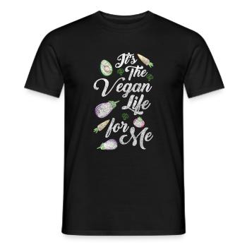 Ernährung Gesund Natur Veggie - Männer T-Shirt - Schwarz - Vorne - AI Model Male 178 light (178cm)