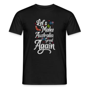 Outback Urlaub Urlaubsreif - Männer T-Shirt - Schwarz - Vorne - AI Model Male 178 light (178cm)