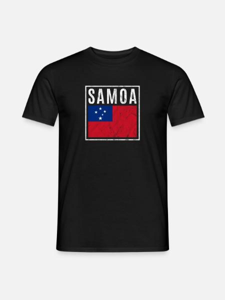 Samoa - Men's T-Shirt - black
