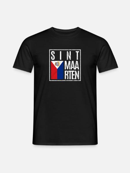 Saint-Martin - T-shirt homme - noir