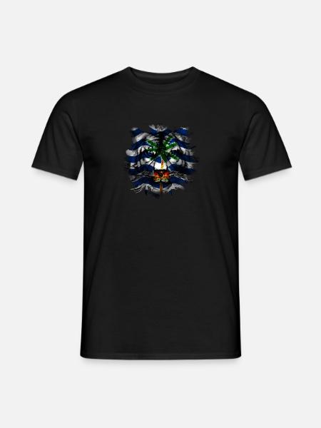 British Indian Ocean Territory - Men's T-Shirt - black