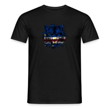 Kap Verde - Männer T-Shirt - Schwarz - Vorne - AI Model Male 178 light (178cm)