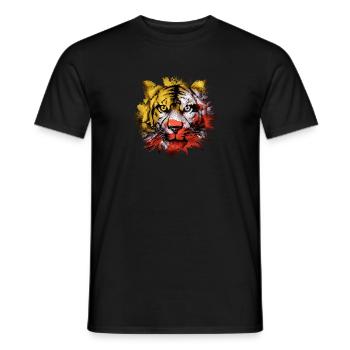 Bhutan - Men's T-Shirt - black - Front - AI Model Male 178 light (178cm)