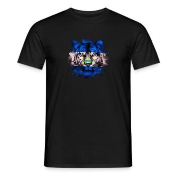 El Salvador - Men's T-Shirt - black - Front - AI Model Male 178 light (178cm)