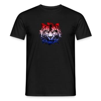Netherlands - Men's T-Shirt - black - Front - AI Model Male 178 light (178cm)