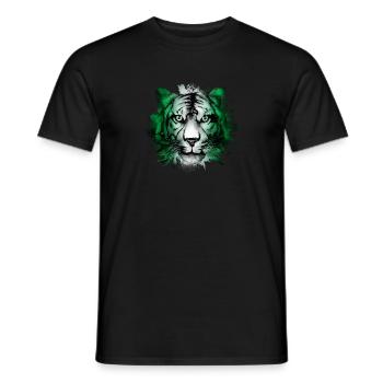 Nigeria - Männer T-Shirt - Schwarz - Vorne - AI Model Male 178 light (178cm)