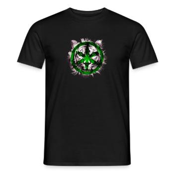 Padanie - T-shirt homme - noir - Devant - AI Model Male 178 light (178cm)
