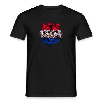 Paraguay - Männer T-Shirt - Schwarz - Vorne - AI Model Male 178 light (178cm)