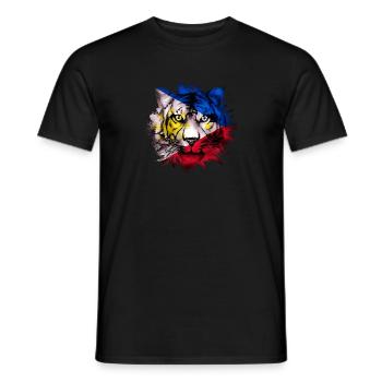 Philippines - T-shirt homme - noir - Devant - AI Model Male 178 light (178cm)