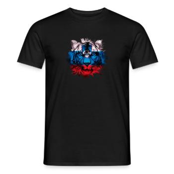 Slowenien - Männer T-Shirt - Schwarz - Vorne - AI Model Male 178 light (178cm)