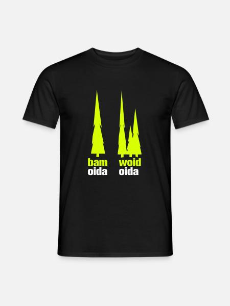 bam oida - woid oida - Männer T-Shirt -