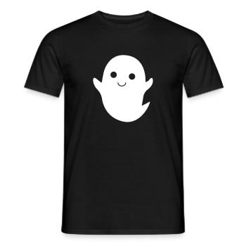 fantôme - T-shirt homme - noir - Devant - AI Model Male 178 light (178cm)
