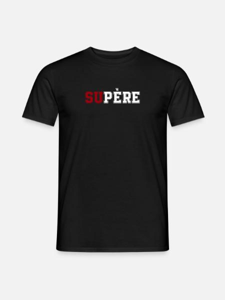 Supère - T-shirt homme - noir