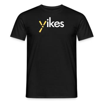 Yikes - Männer T-Shirt - Schwarz - Vorne - AI Model Male 178 light (178cm)