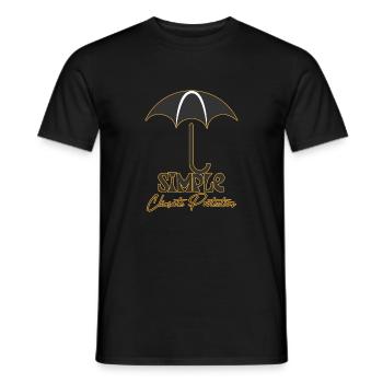 Simple - Protection du climat - T-shirt homme - noir - Devant - AI Model Male 178 light (178cm)