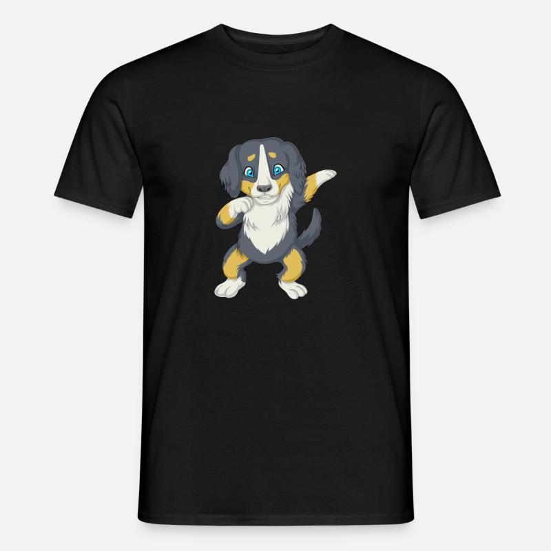 Dabbing Berner Berg - Männer T-Shirt - Schwarz