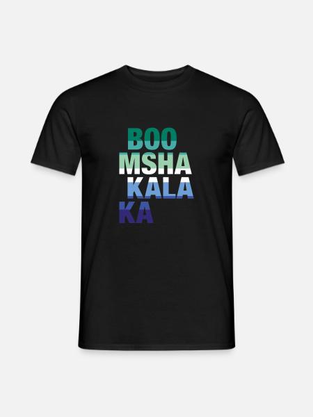 Boomshakalaka Schwul - Männer T-Shirt - Schwarz