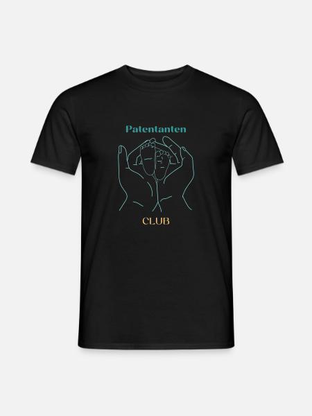Patentanten Club - Männer T-Shirt - Schwarz