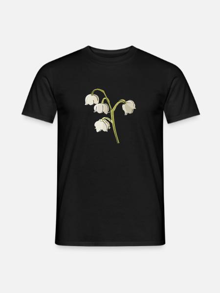 muguet - T-shirt homme - noir