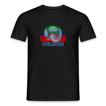 Ogaden - T-shirt homme - noir - Devant - AI Model Male 178 light (178cm)