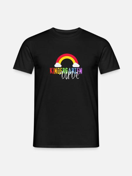 Kindergarten Dude - Männer T-Shirt - Schwarz