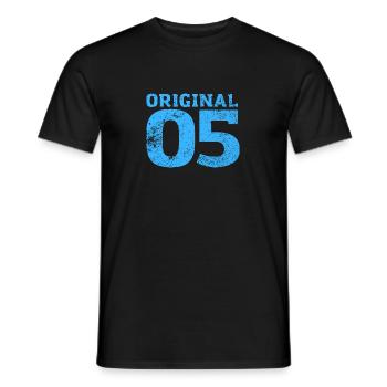 Limited Edition 2005 18. Geburtstag Geschenk - Männer T-Shirt - Schwarz - Vorne - AI Model Male 178 light (178cm)